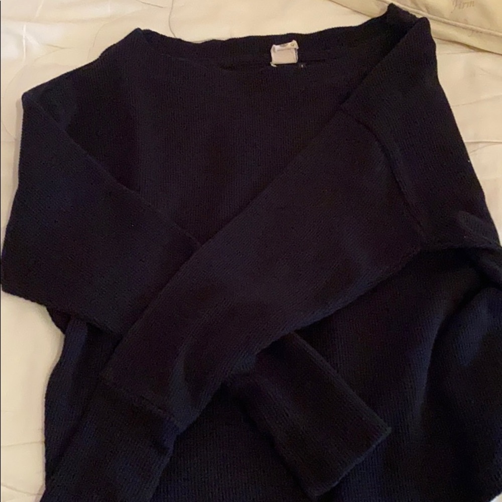 Anthropologie Waffle Knit Long Sleeve